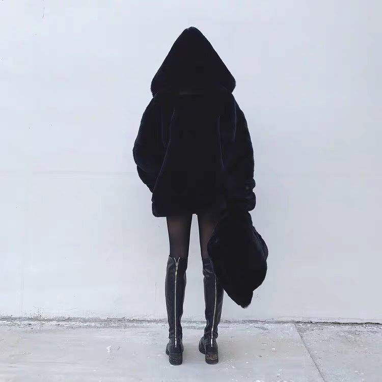 Fur Loose Young Winter Hoodie