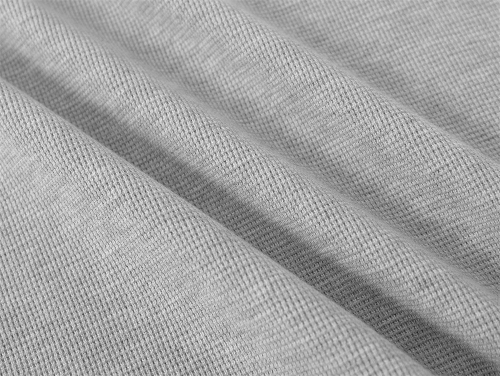 Solid Color Loose Half Long-sleeve Zipper Men - STS Wears