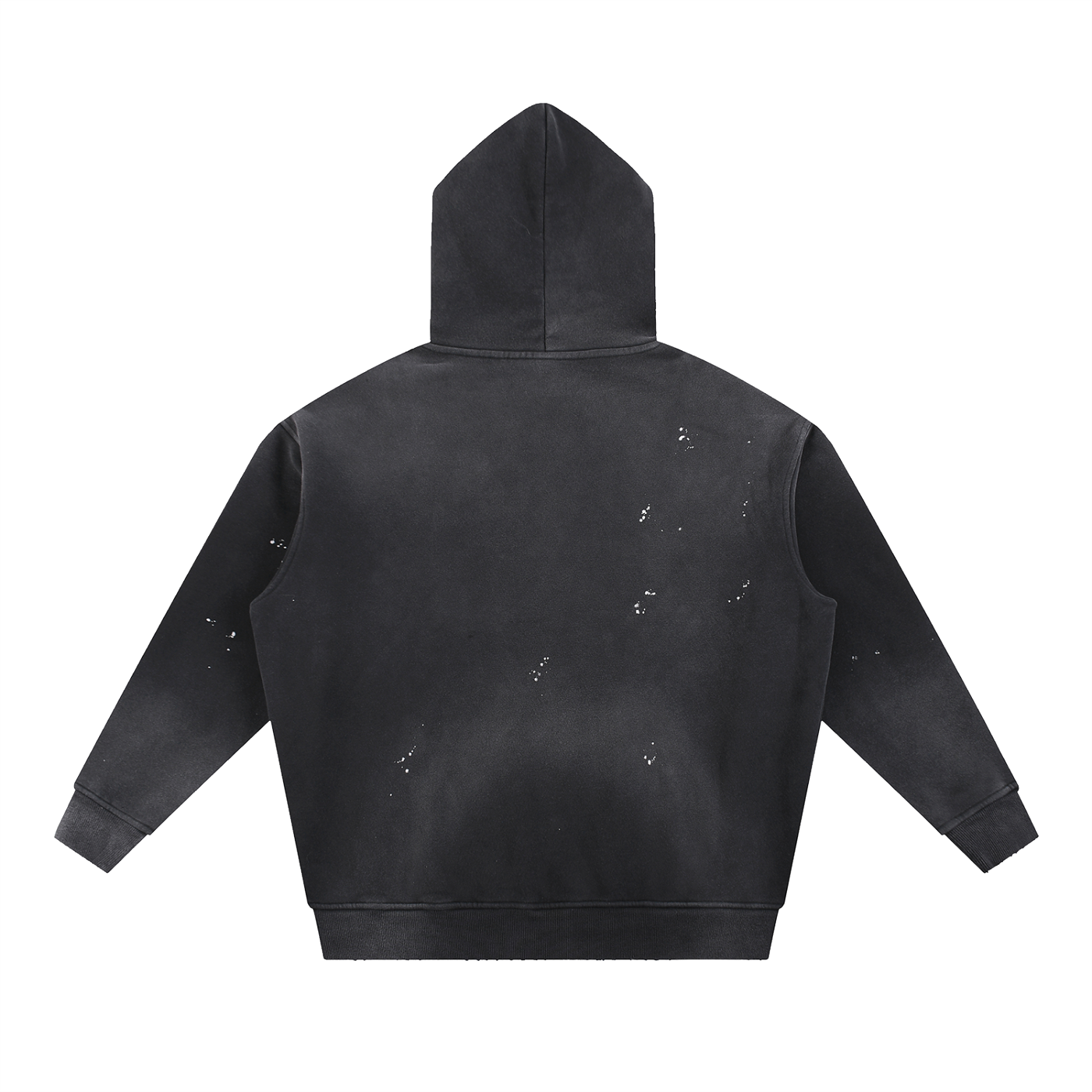 STS Wears Vintage Washed Frayed Fleece Hoodie - view 2