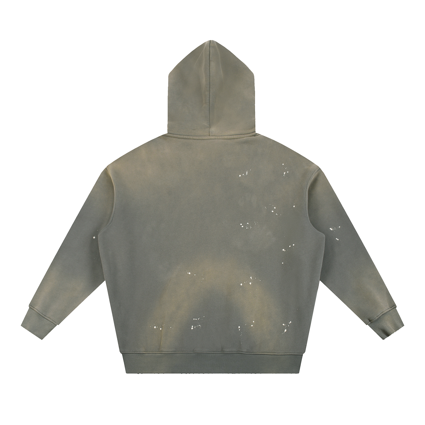STS Wears Vintage Washed Frayed Fleece Hoodie - view 4