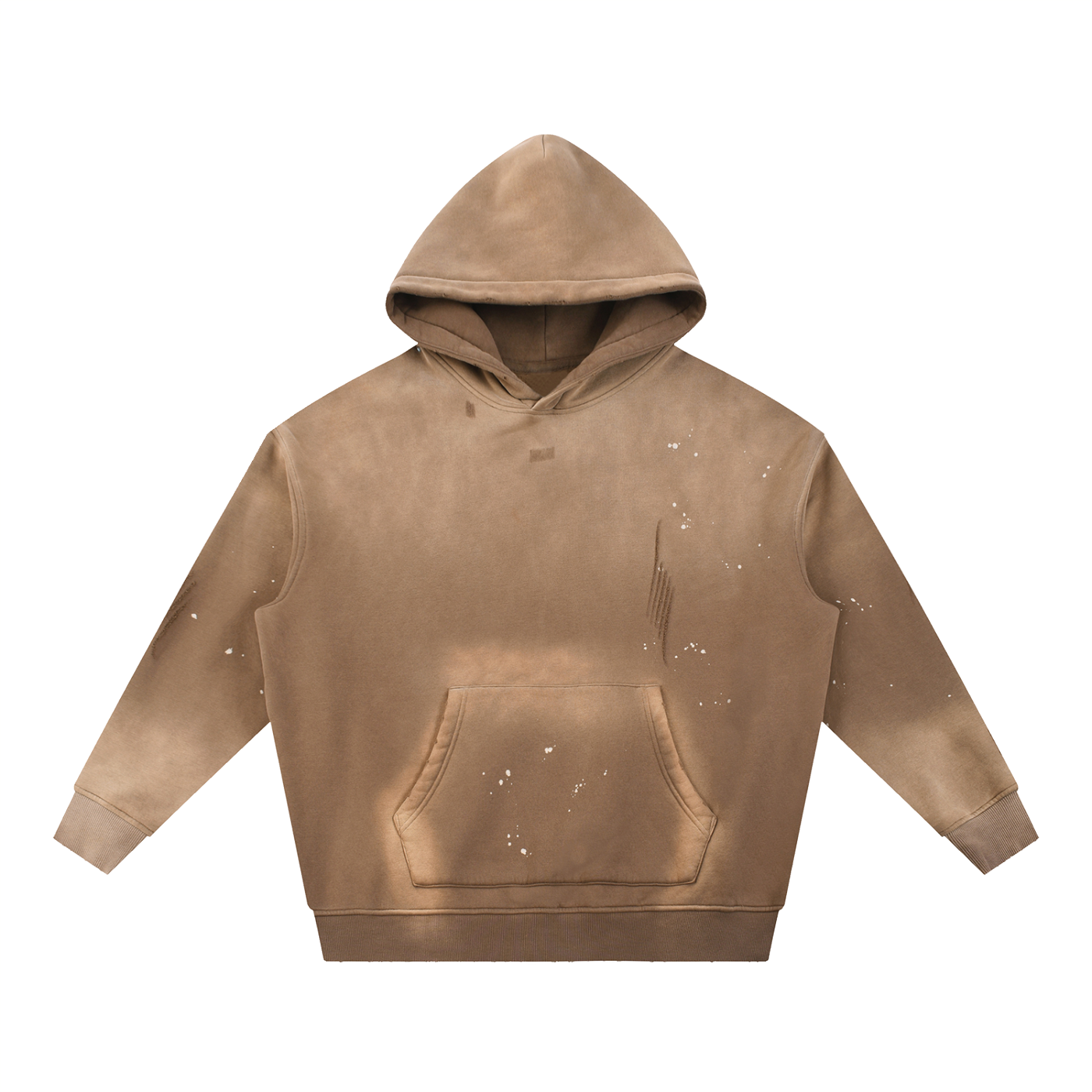 STS Wears Vintage Washed Frayed Fleece Hoodie - view 9