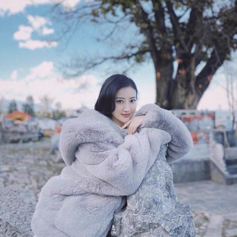 Fur Loose Young Winter Hoodie