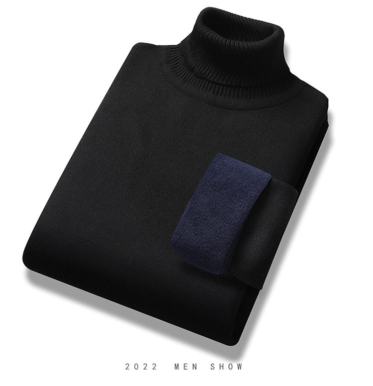 Turtleneck Sweater Thickened Inner Bottoming Shirt