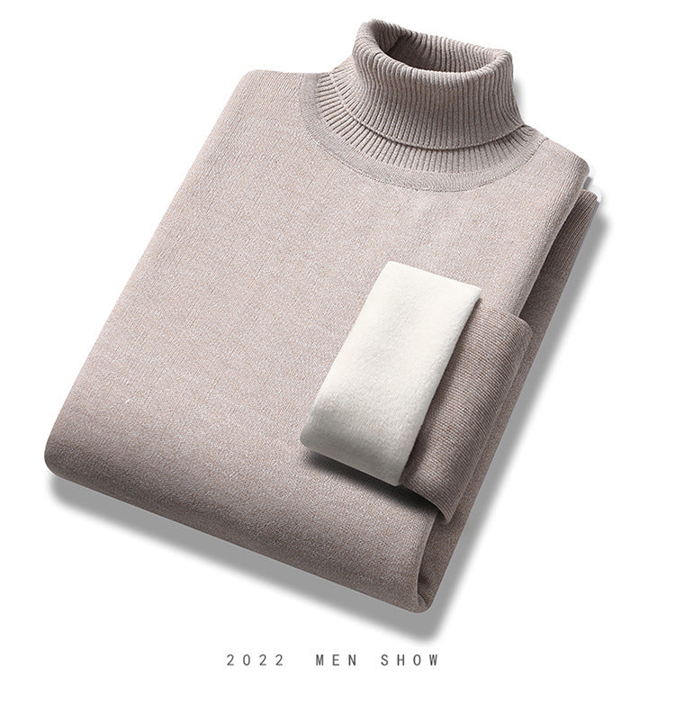 Turtleneck Sweater Thickened Inner Bottoming Shirt