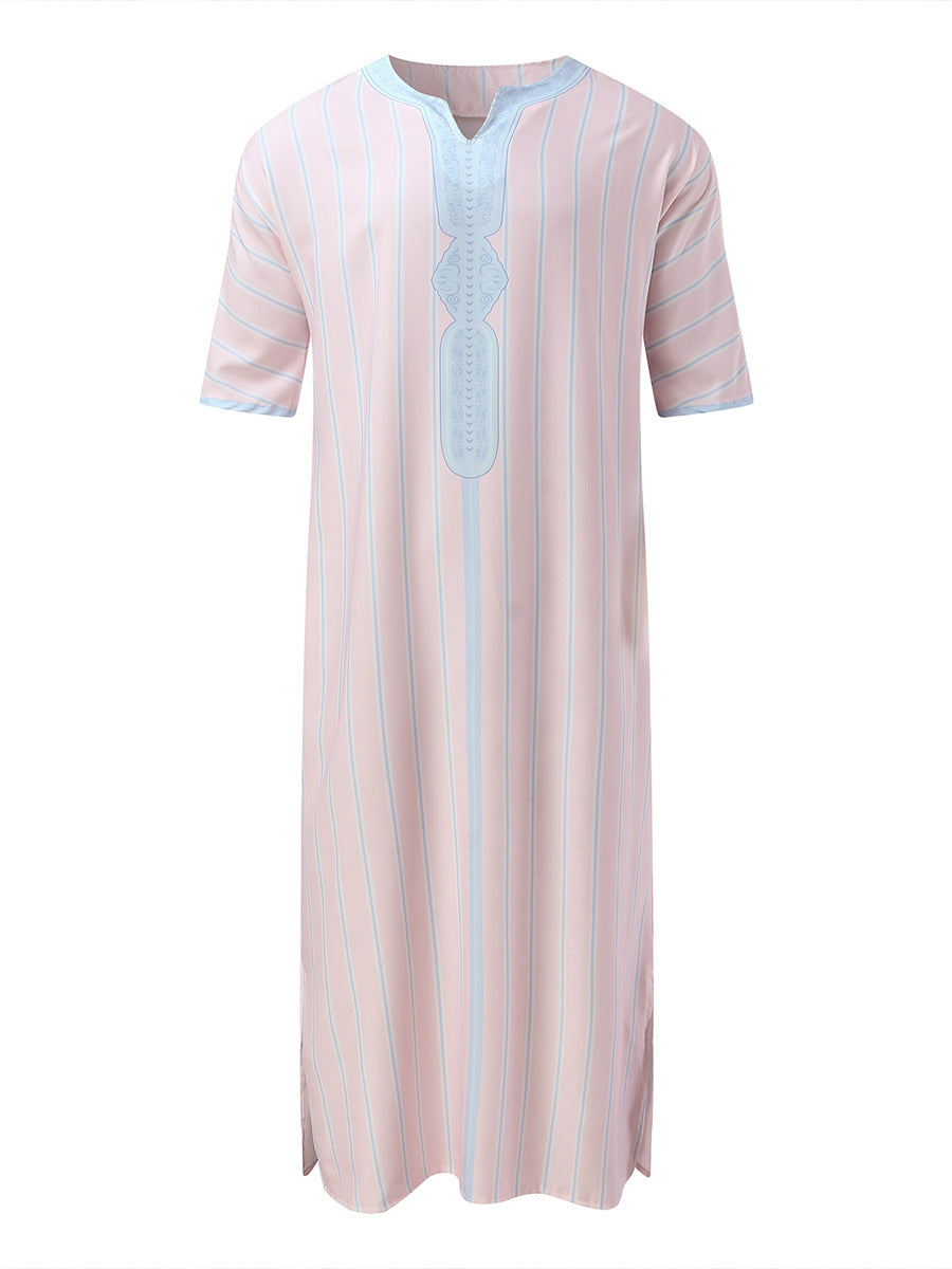 Short Sleeve Rompers Arab Ethnic Style Men - STS Wears