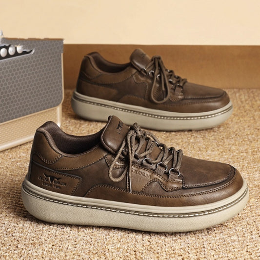 Unisex Synthetic Leather Casual Sneakers