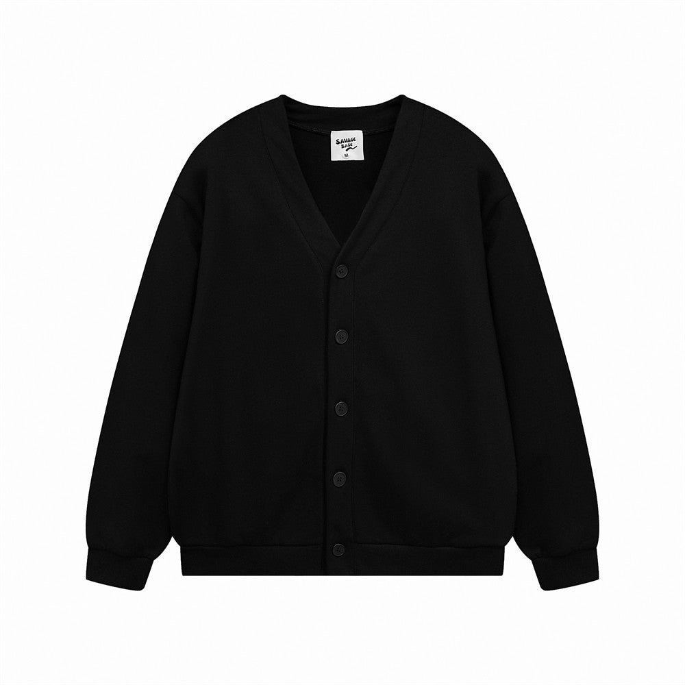 Men's Solid Color Loose-fitting Casual Pullover - STS Wears