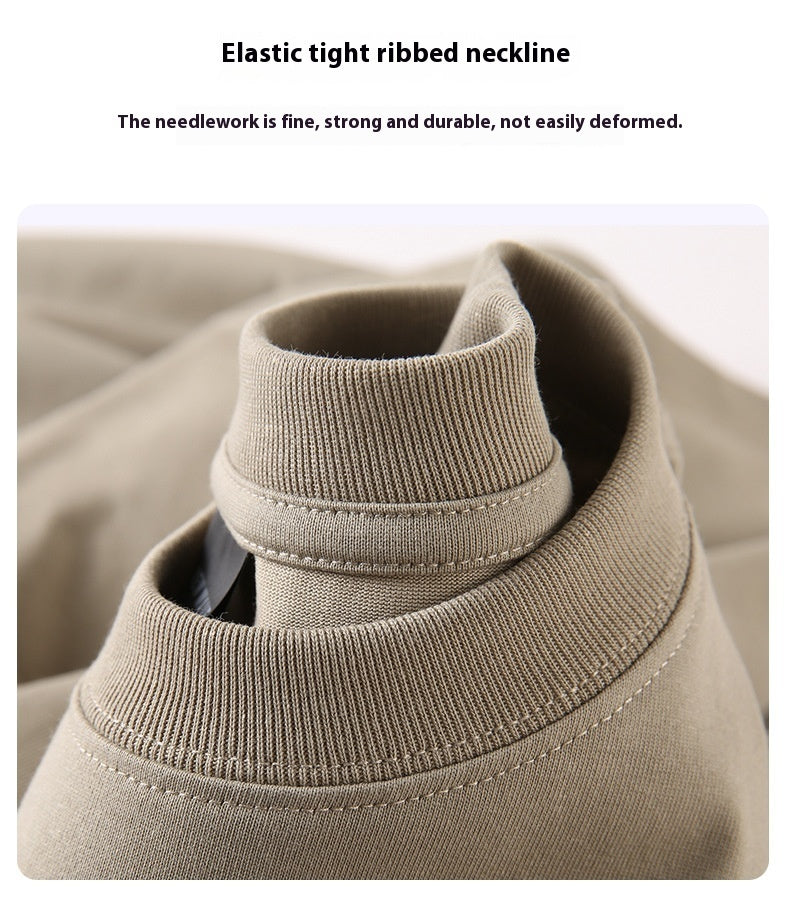 Customized T-shirt Short Sleeve Round Neck Loose Work Clothes Top Printing - STS Wears