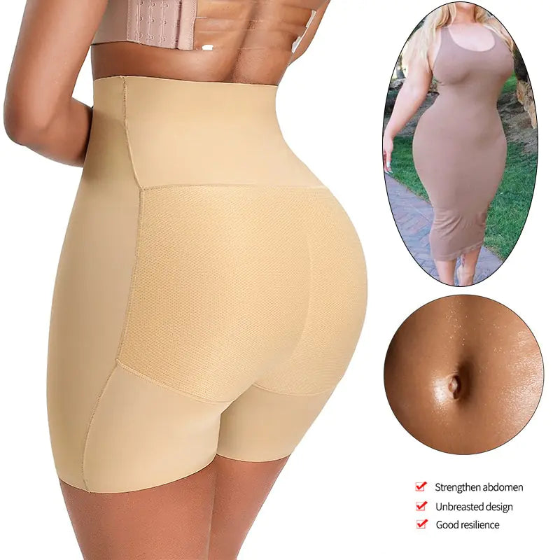 High Waist Women Padded Seamless Butt Lifter - STS Wears