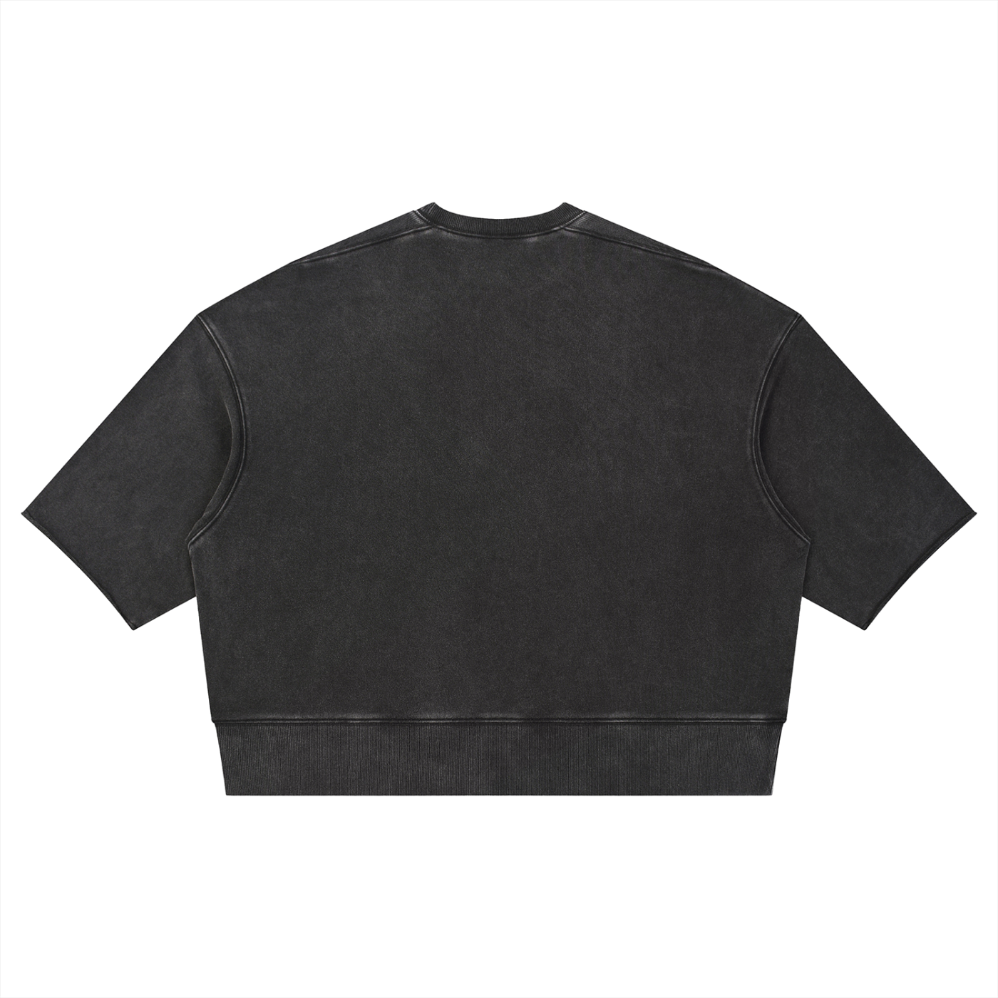 STS Wears Unisex Mineral Wash Boxy Raw Edge T-Shirt - view 2