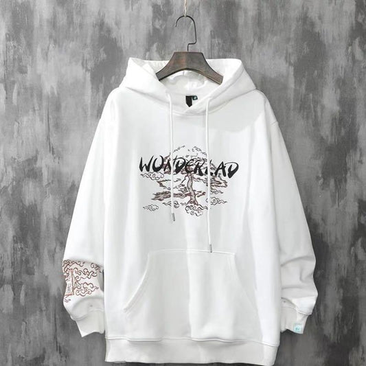 Harajuku Style Loose Hooded Loose Top Sweater - STS Wears