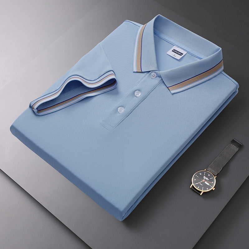 Summer Men's Polo Shirt Lapel T-shirt - STS Wears