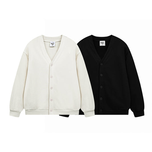Men's Solid Color Loose-fitting Casual Pullover - STS Wears