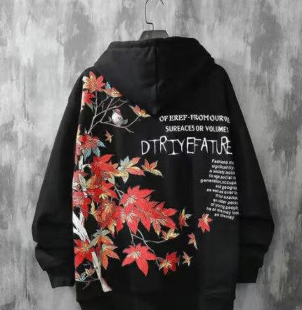 Harajuku Style Loose Hooded Loose Top Sweater - STS Wears