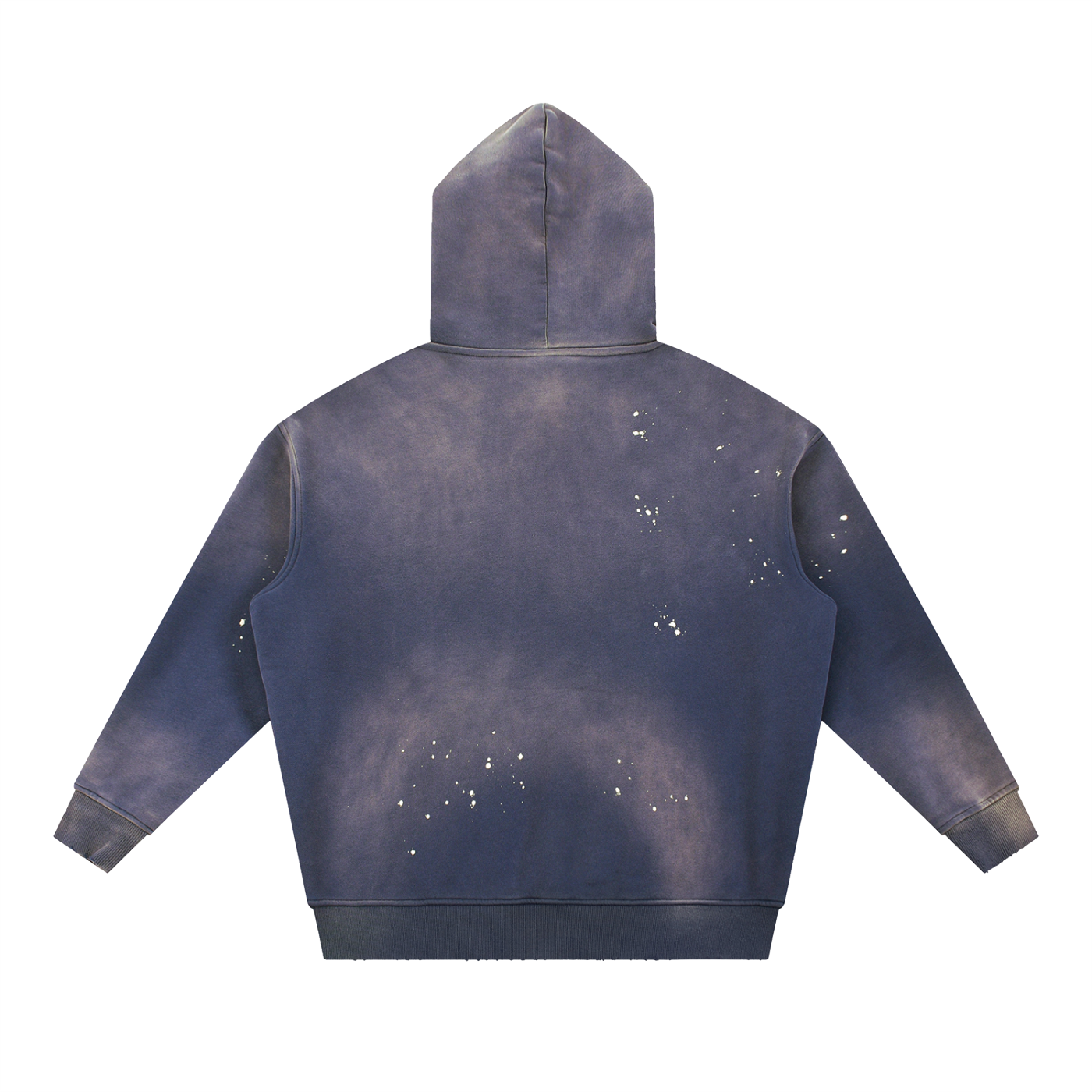 STS Wears Vintage Washed Frayed Fleece Hoodie - view 8