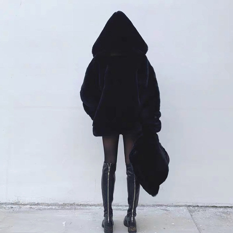 Fur Loose Young Winter Hoodie